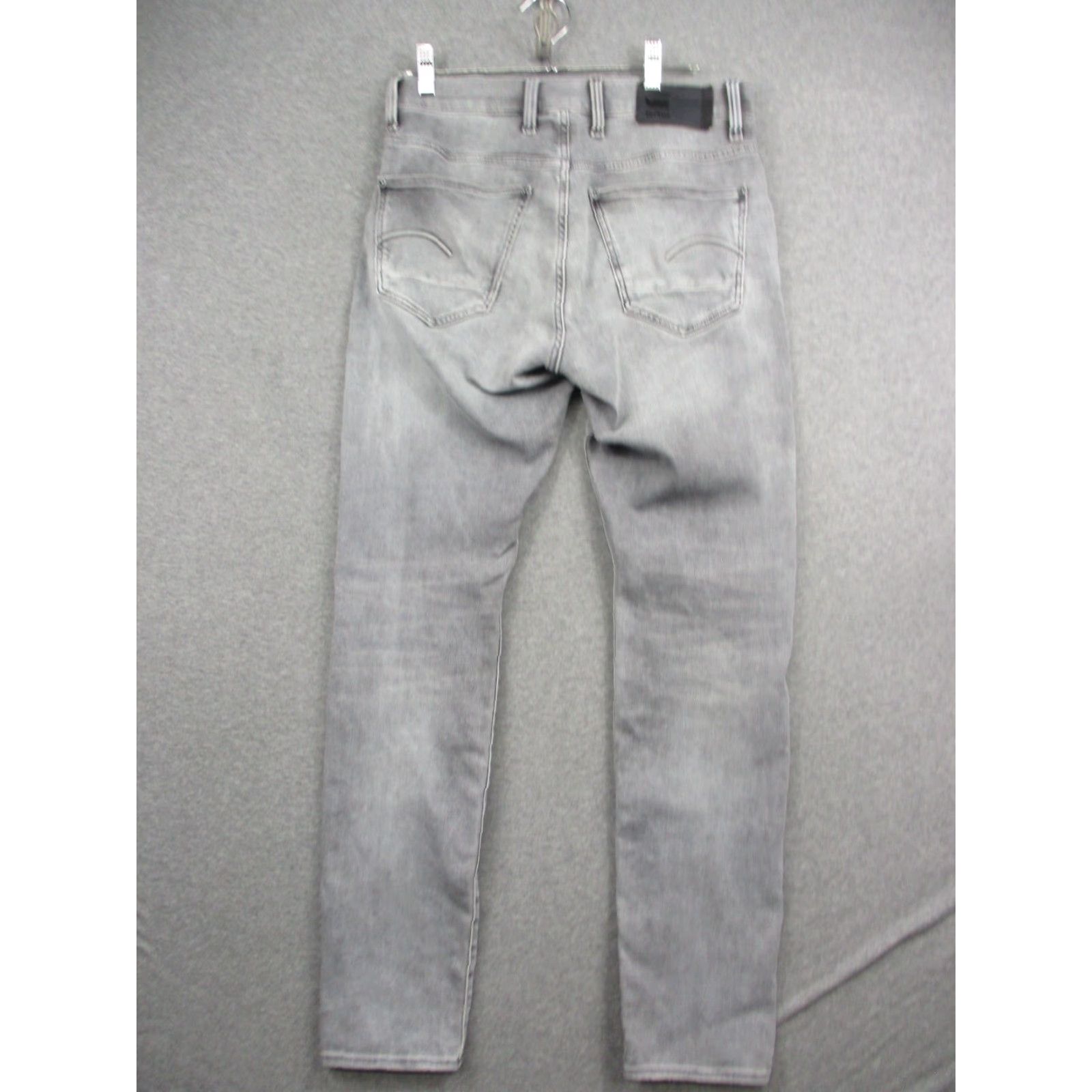 G-Star G Star Raw Jeans Men's 30W 32L Black Faded Denim Skinny Revend FWD Size US 30 / EU 46 - 6 Thumbnail