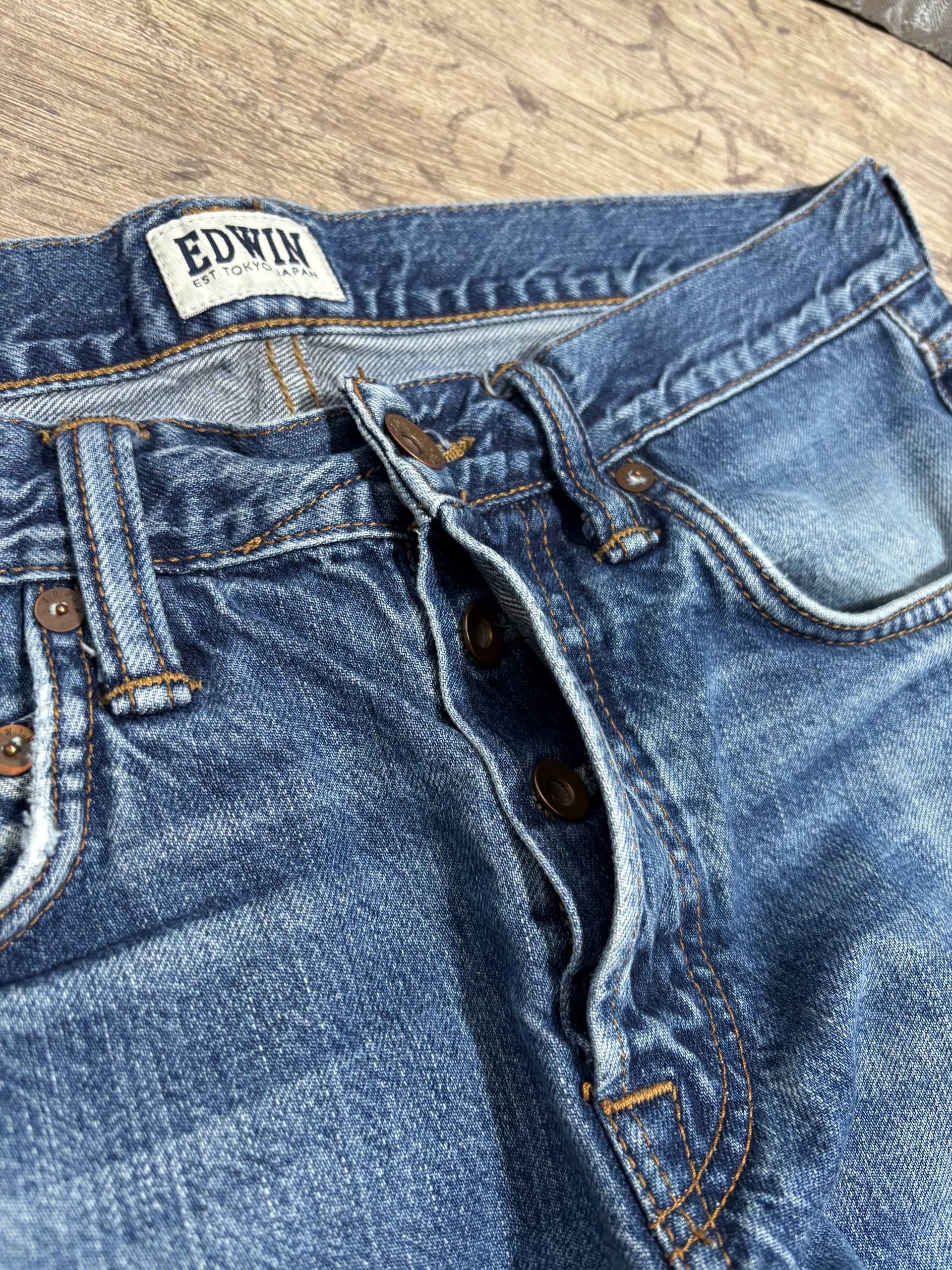 Edwin Edwin Tokyo Japan Denim Vintage Jeans Size US 32 / EU 48 - 7 Thumbnail