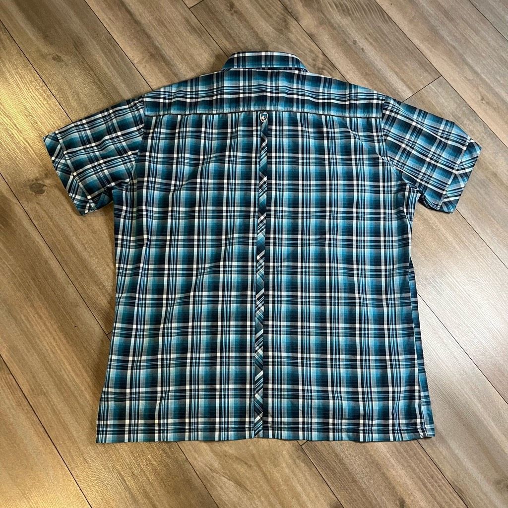 Kuhl Kuhl Blue Plaid Athletic Casual Buttonup Men XXL Bin D-210 Size US XXL / EU 58 / 5 - 6 Thumbnail