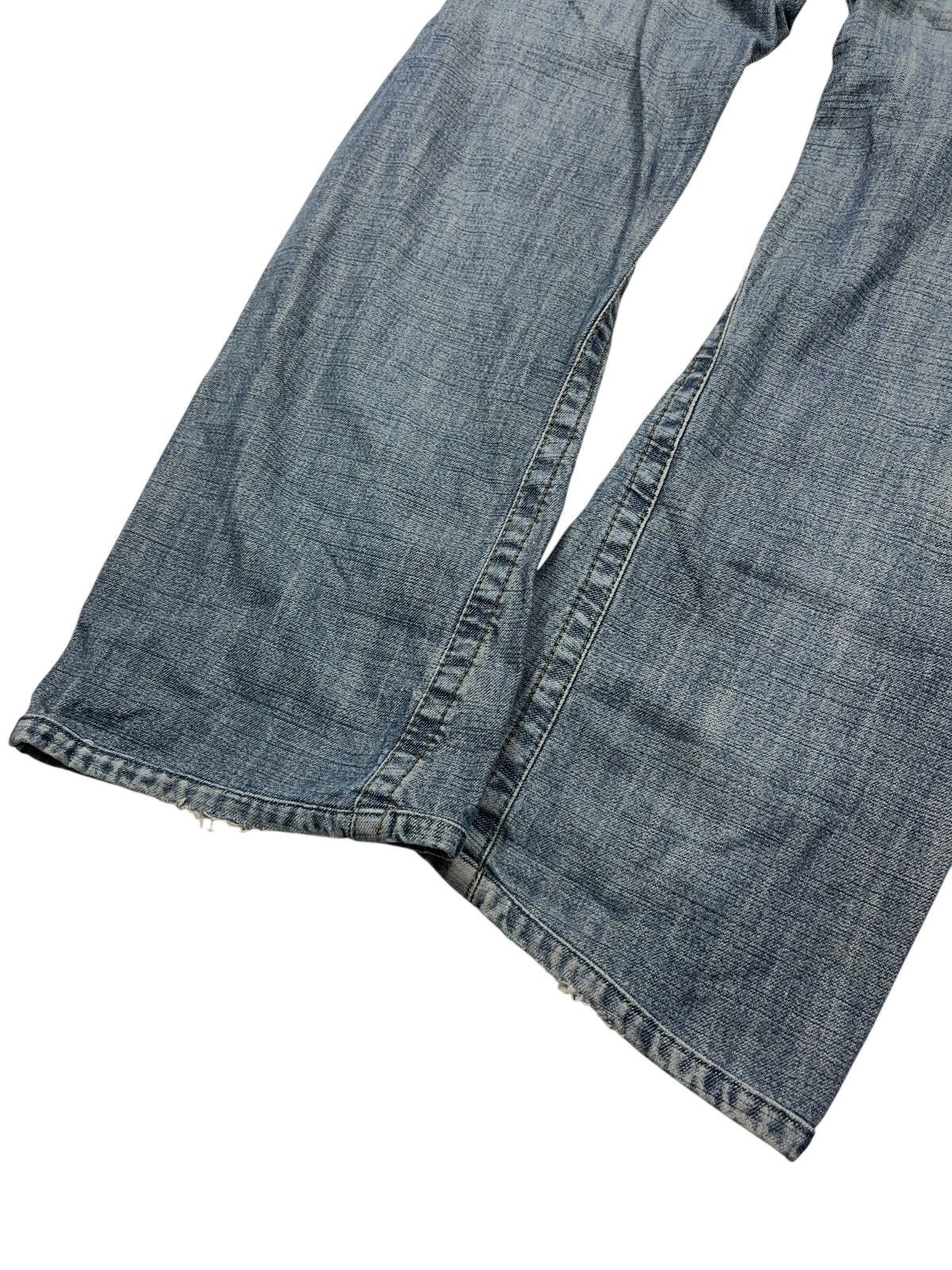 Armani Vintage Armani Flared Low Rise Jeans Indigo Series 005 Size US 32 / EU 48 - 13 Thumbnail