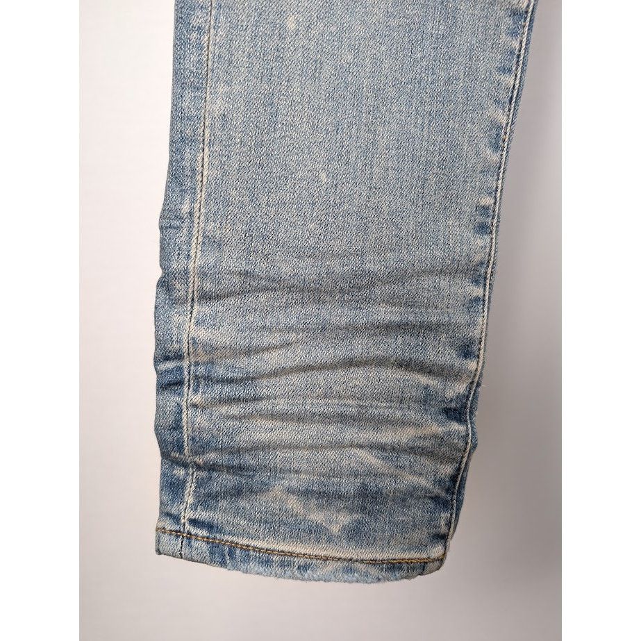 Amiri o1rshd1 Vintage Bandana Artpatch Jeans in Clay Indigo Size US 31 - 5 Thumbnail