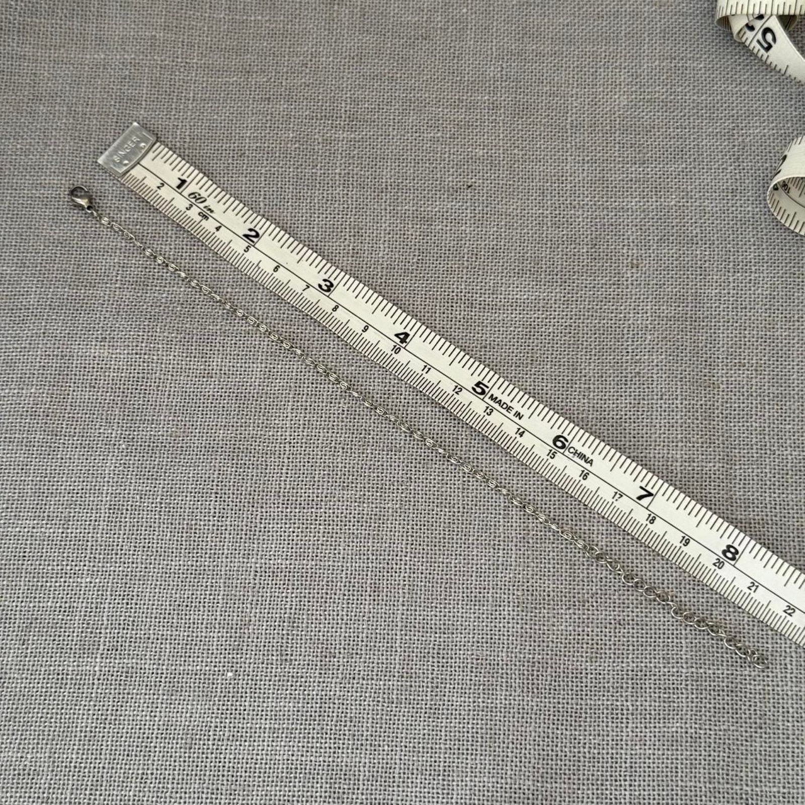 Other Classic silver paperclip thin chain WMNS2 Size ONE SIZE - 4 Thumbnail