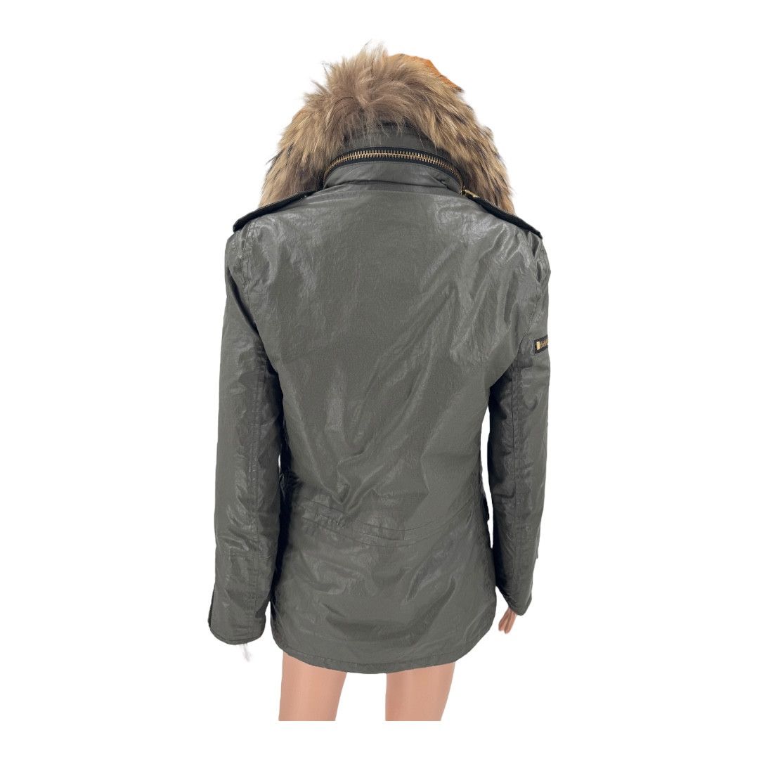 SAM. SAM Army Parka Kate Fur Jacket Khaki Green S Size S / US 4 / IT 40 - 4 Thumbnail