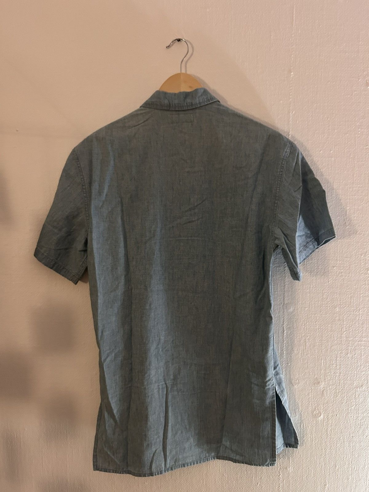 Saint Laurent Paris Saint Laurent Denim Shirt Size US XL / EU 56 / 4 - 4 Thumbnail