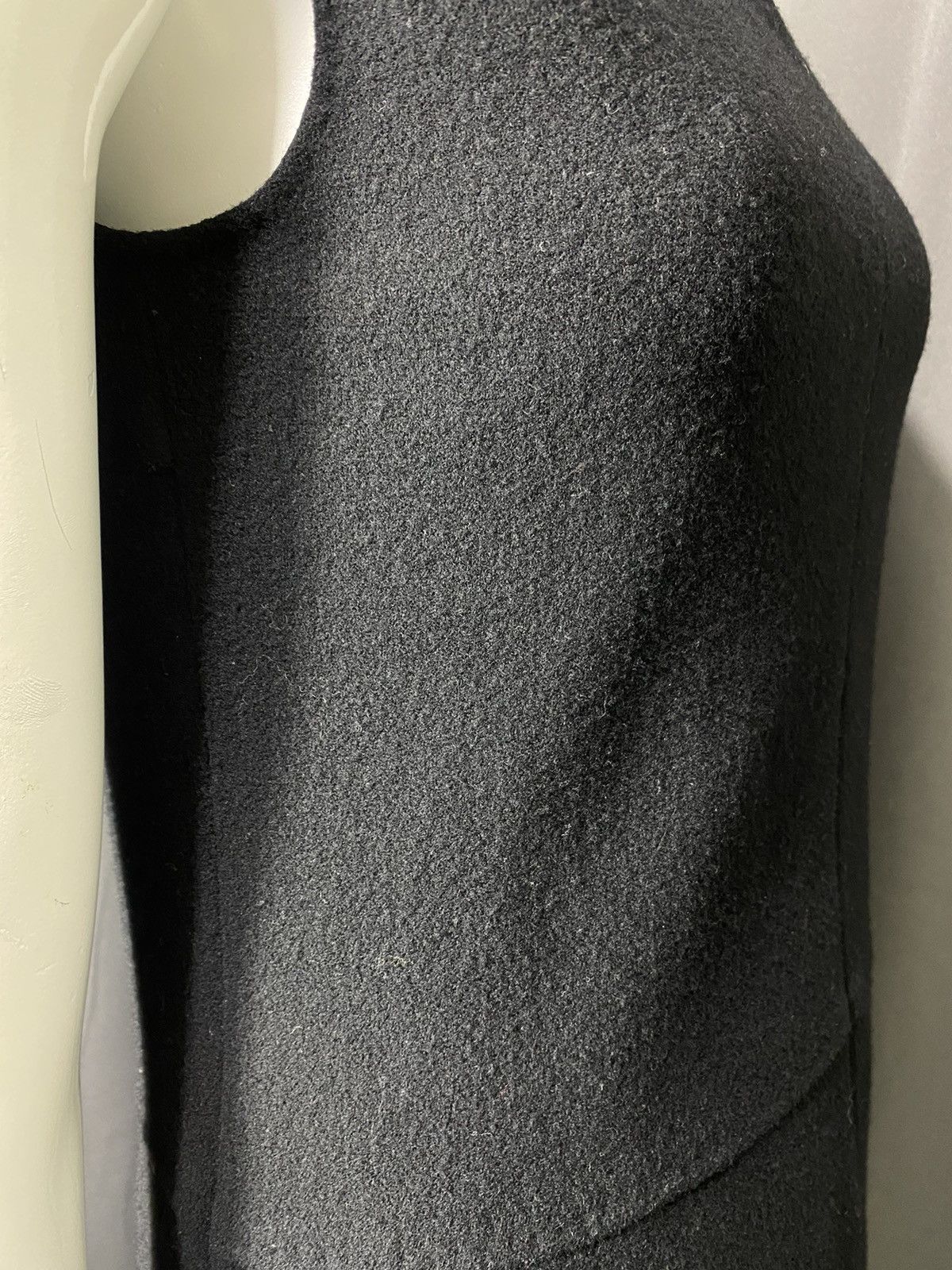 Max Mara Fall 2004 Wool Neckline Knee Length Dress Size XS / US 0-2 / IT 36-38 - 8 Thumbnail