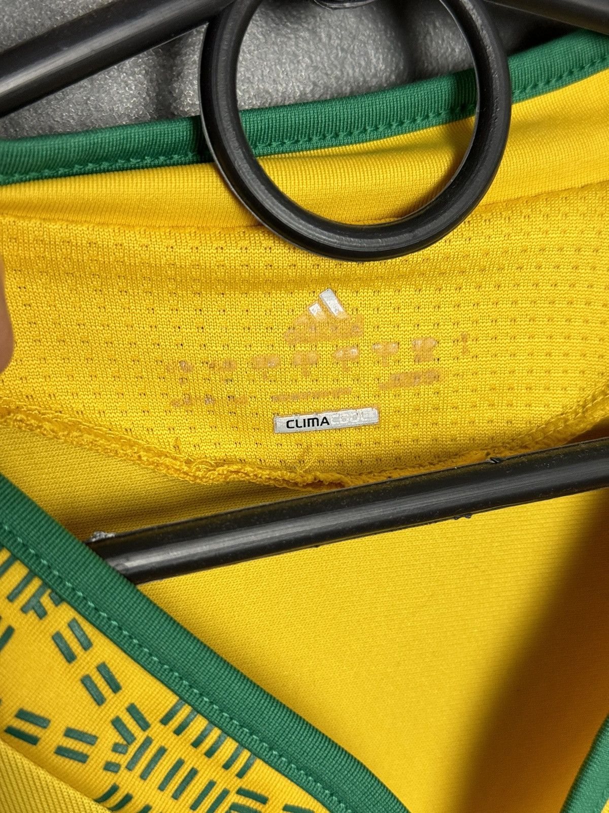 Adidas South Africa National Team 09/11 Home Football Jersey Shirt Size US L / EU 52-54 / 3 - 14 Thumbnail