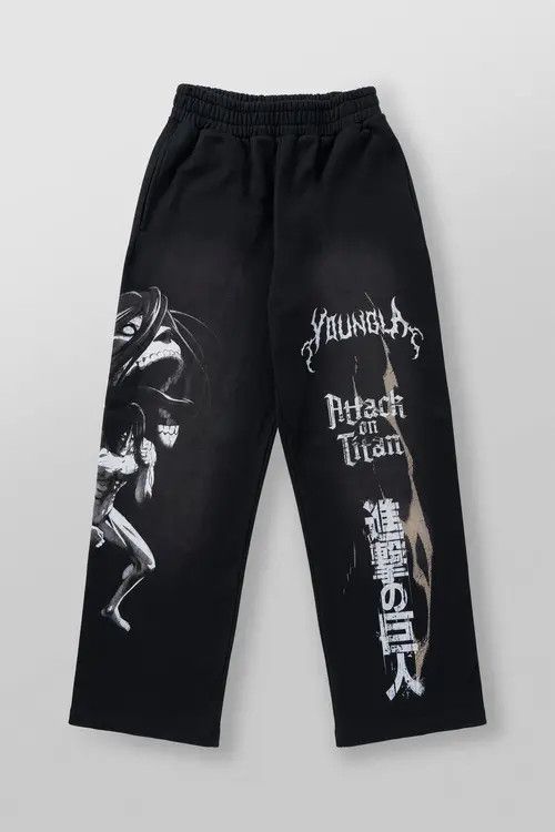 VIBE Anime Jogger Cotton Printed Pants Size US 29 - 5 Thumbnail