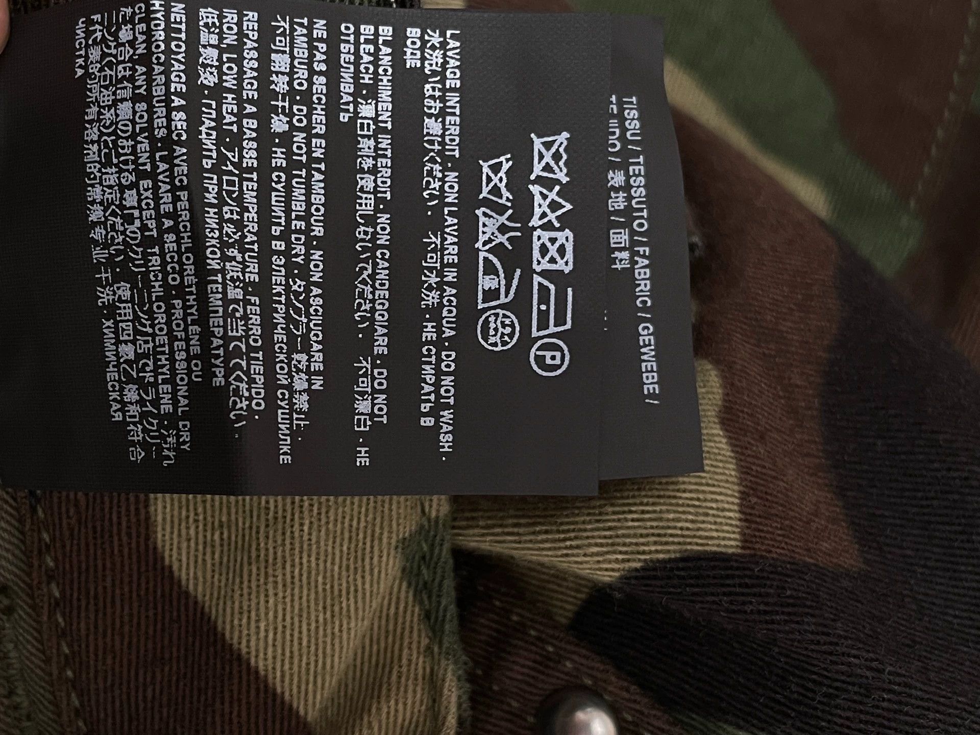 Saint Laurent Paris SLP Camouflage Cargo Shorts S Size US 29 - 6 Thumbnail