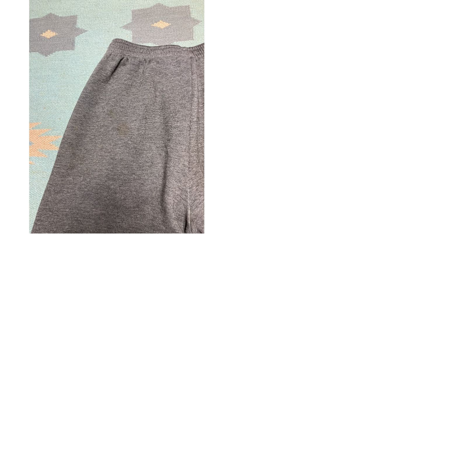 Nike VINTAGE Nike Sweatpants Mens Pants S Gray 90s Y2K Faded Swoosh Elastic Small Size US 29 - 9 Thumbnail