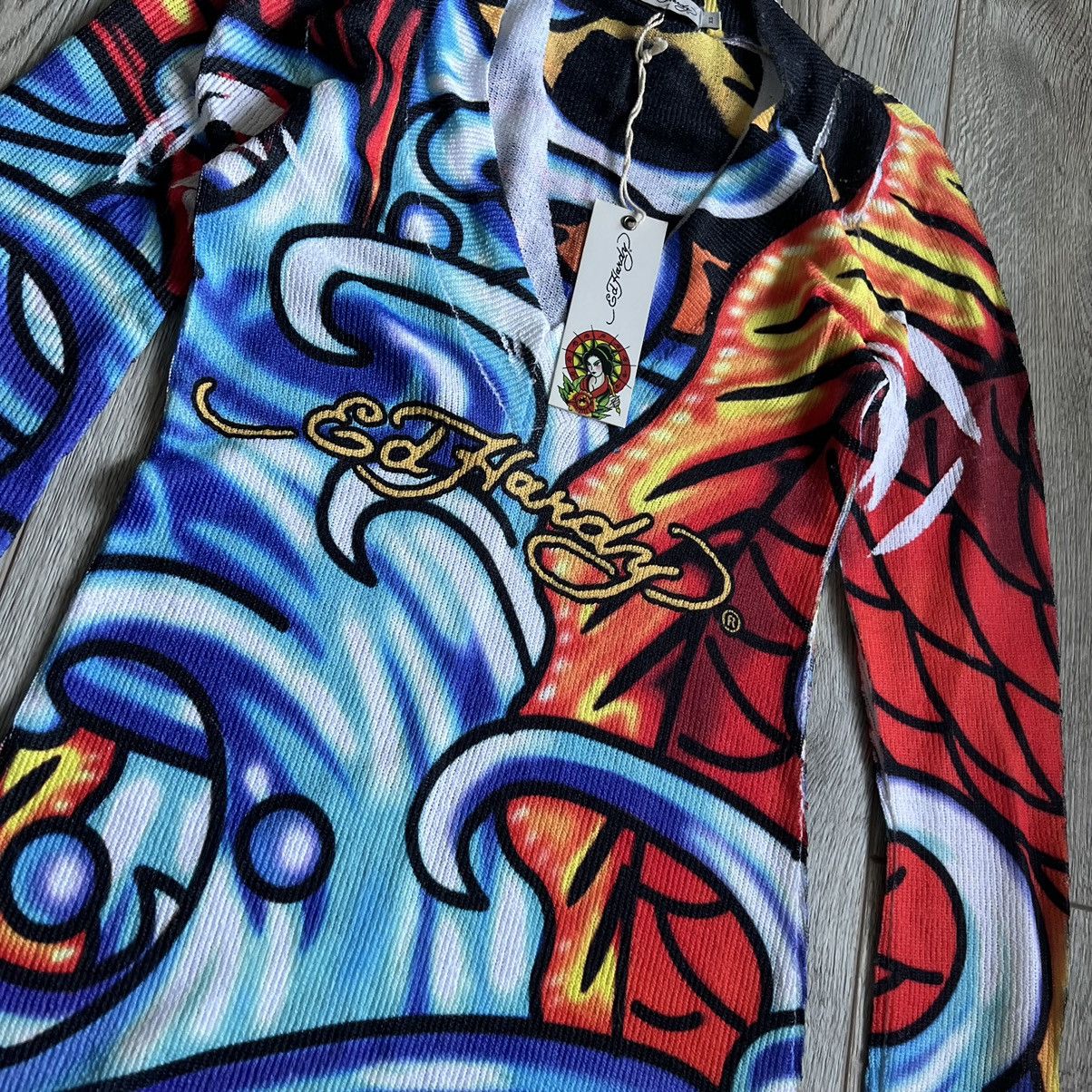 Christian Audigier × Ed Hardy × Vintage Ed Hardy Y2K BNWT dress Size XS / US 0-2 / IT 36-38 - 2 Thumbnail