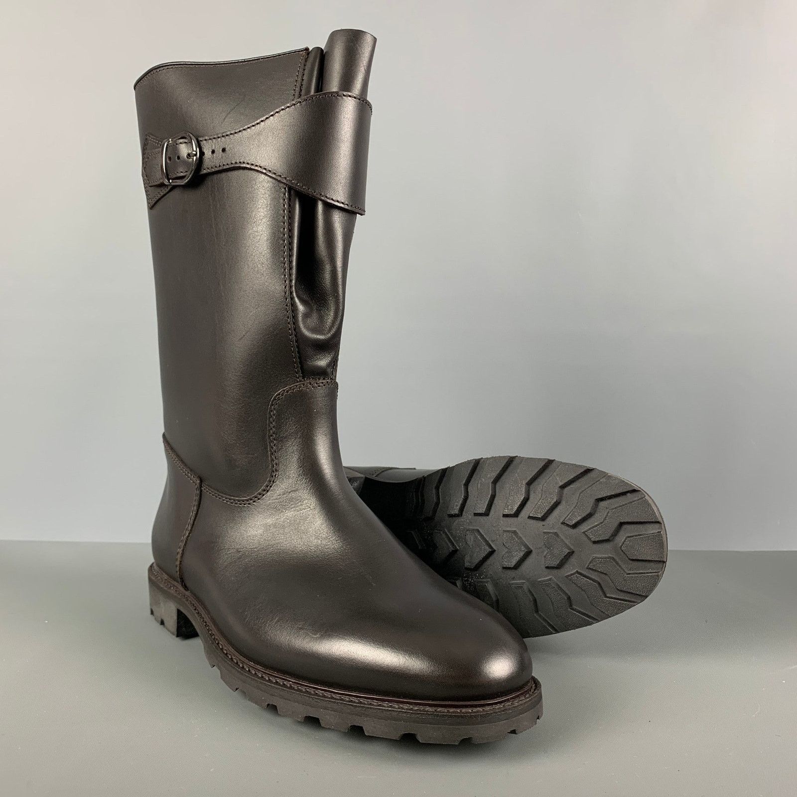 Paul Stuart PAUL STUART Size 8 Brown Solid Leather Pull On Boots Size US 8 / EU 41 - 5 Thumbnail