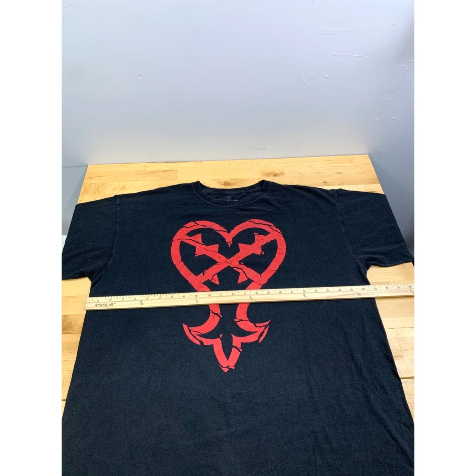 Disney Disney Kingdom Hearts Shirt Men XL Black Heartless Video Game Size US XL / EU 56 / 4 - 4 Thumbnail