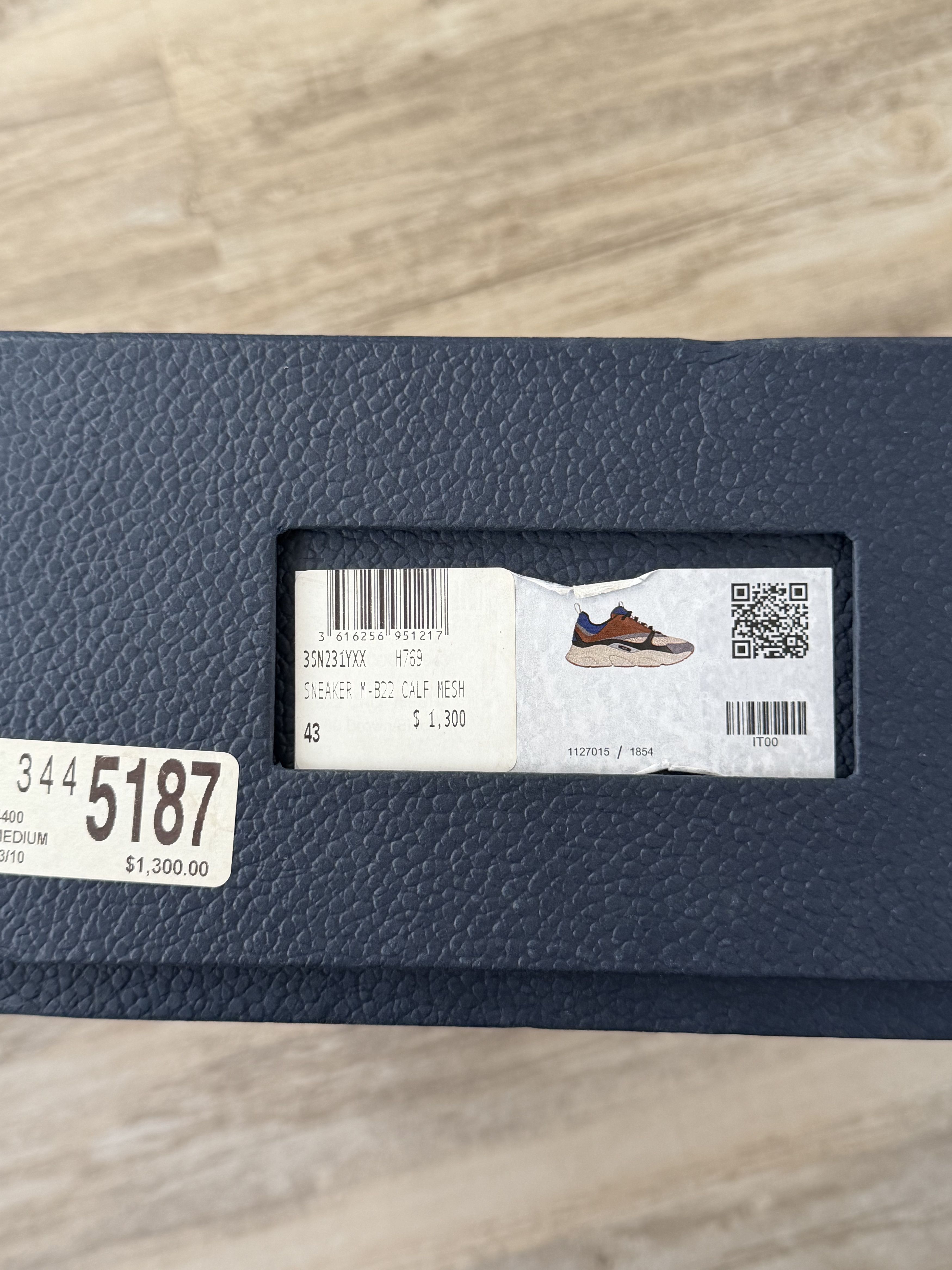 Dior DIor B22 Brown/Indigo Size US 10 / EU 43 - 3 Thumbnail