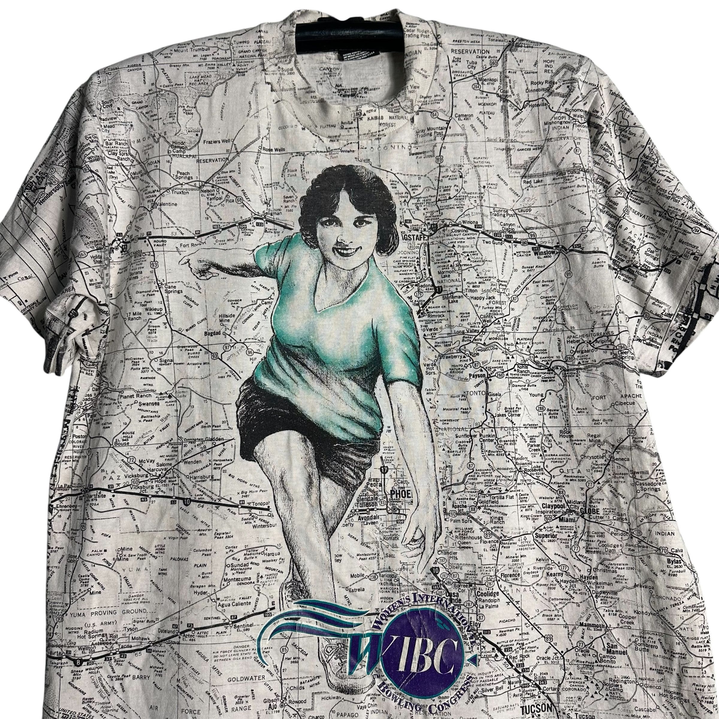Vintage 🔥RARE🔥Vintage Bowling Congress Tucson 1995 OVP T-shirt Size US L / EU 52-54 / 3 - 2 Thumbnail