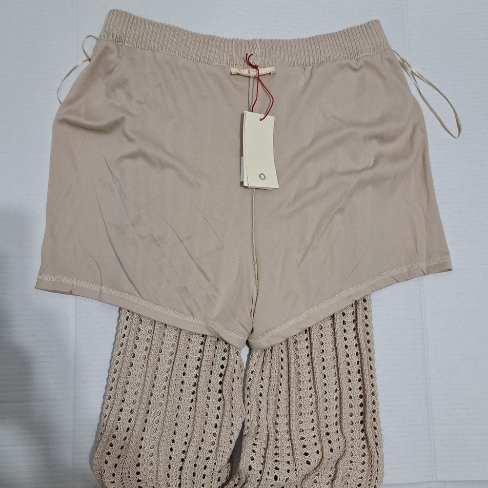 Other Solitaire 2 Piece Set Crochet Boho Knit Top/Pants Cover Up L Size 34" / US 12 / IT 48 - 7 Thumbnail