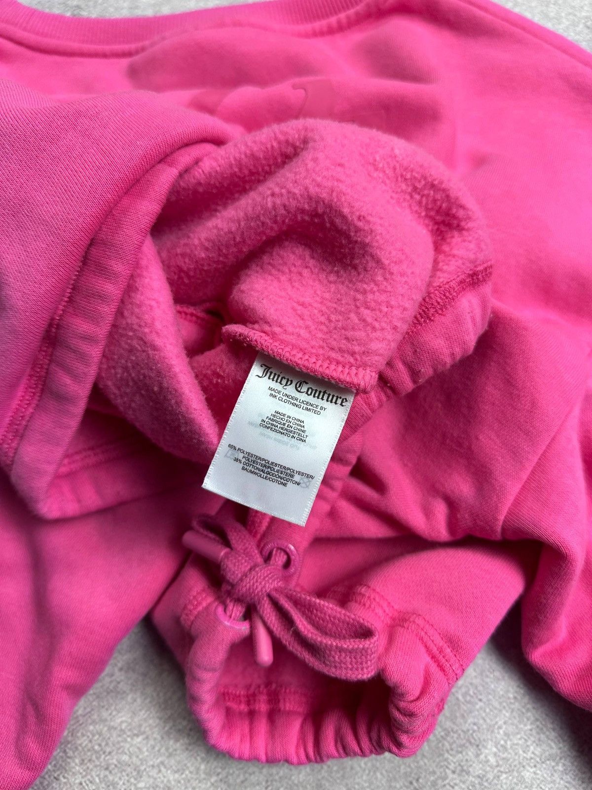 Juicy Couture Vintage Juicy Couture Pink Sweatshirt M Size M / US 6-8 / IT 42-44 - 7 Thumbnail