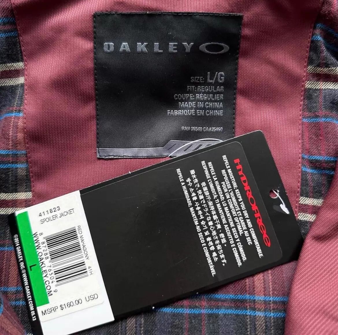 Oakley Oakley Wine Red Rare Ski/Snowboard Jacket L Size US L / EU 52-54 / 3 - 6 Thumbnail