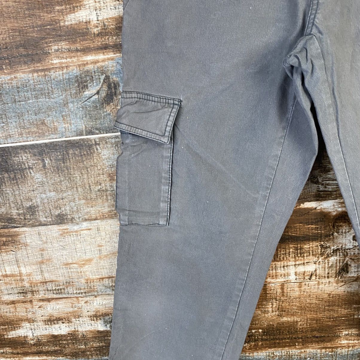 Global Work DL Global Work Gray Cargo Multipocket Pants #C1124 Size US 28 / EU 44 - 10 Thumbnail