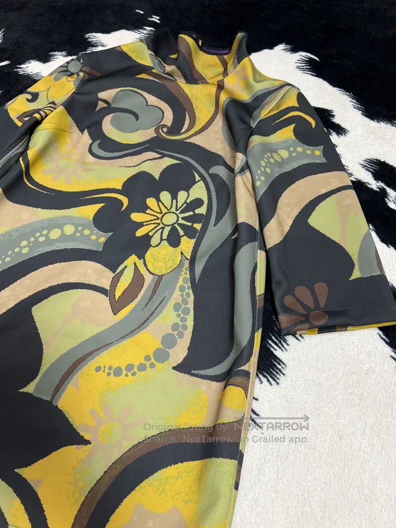Dries Van Noten Dries Van Noten size:36 Floral Stand Collar Dress Size M / US 6-8 / IT 42-44 - 4 Thumbnail