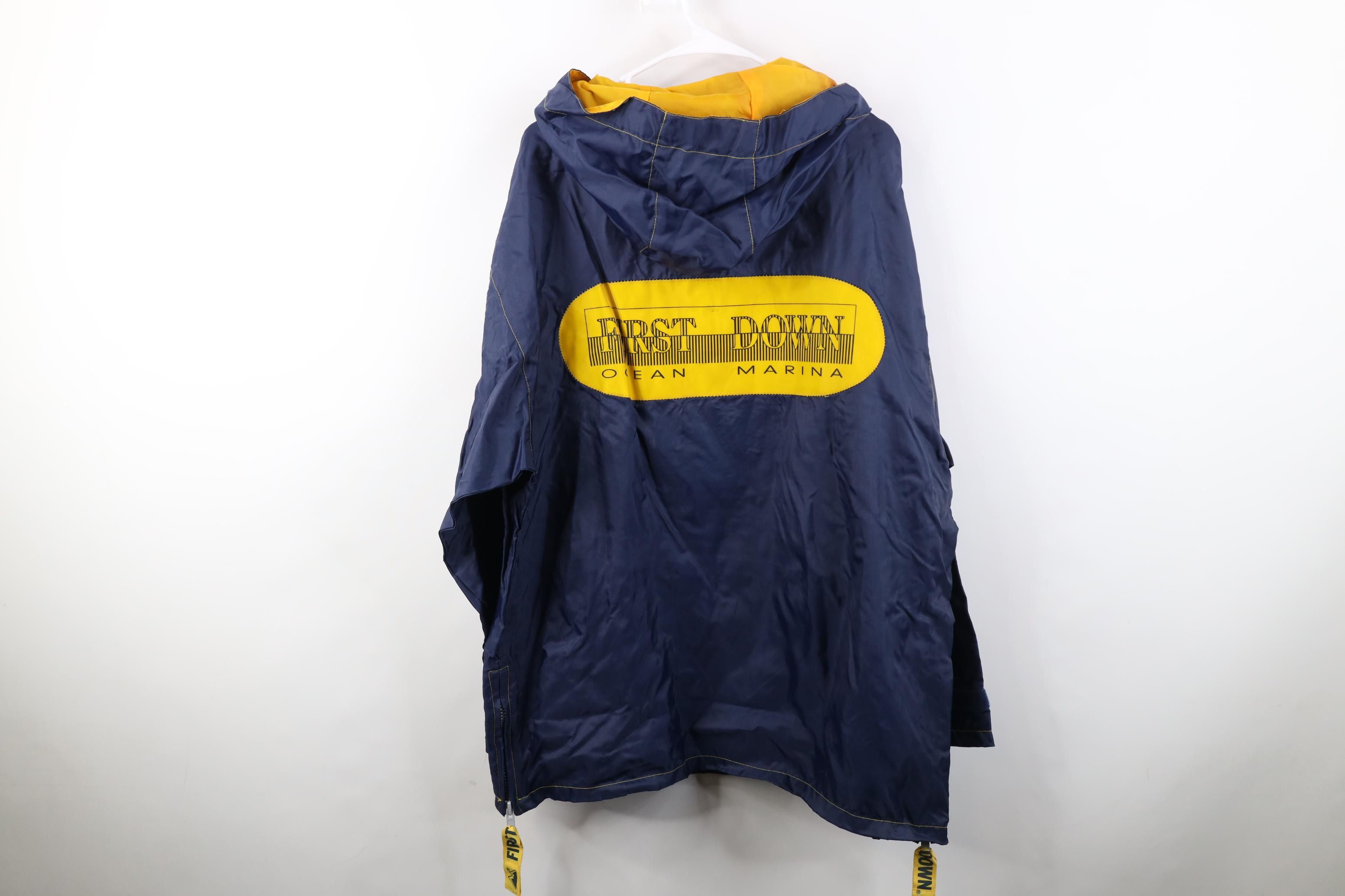 Vintage Deadstock Vintage 90s Streetwear Hooded Anorak Jacket Size US L / EU 52-54 / 3 - 14 Thumbnail
