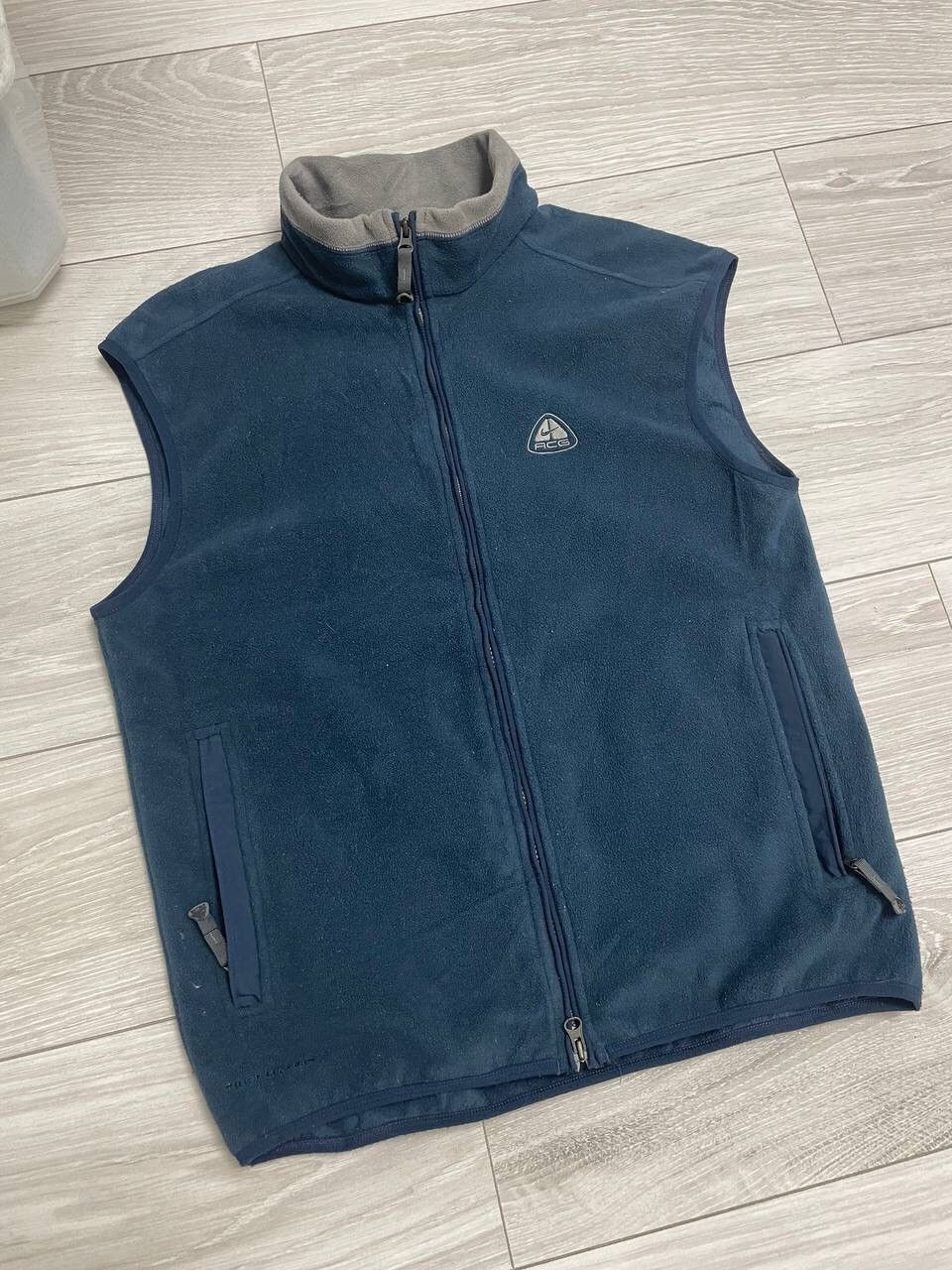 Japanese Brand × Nike ACG × Vintage Vintage Nike Acg Fleece Vest Y2K Size US L / EU 52-54 / 3 - 2 Thumbnail