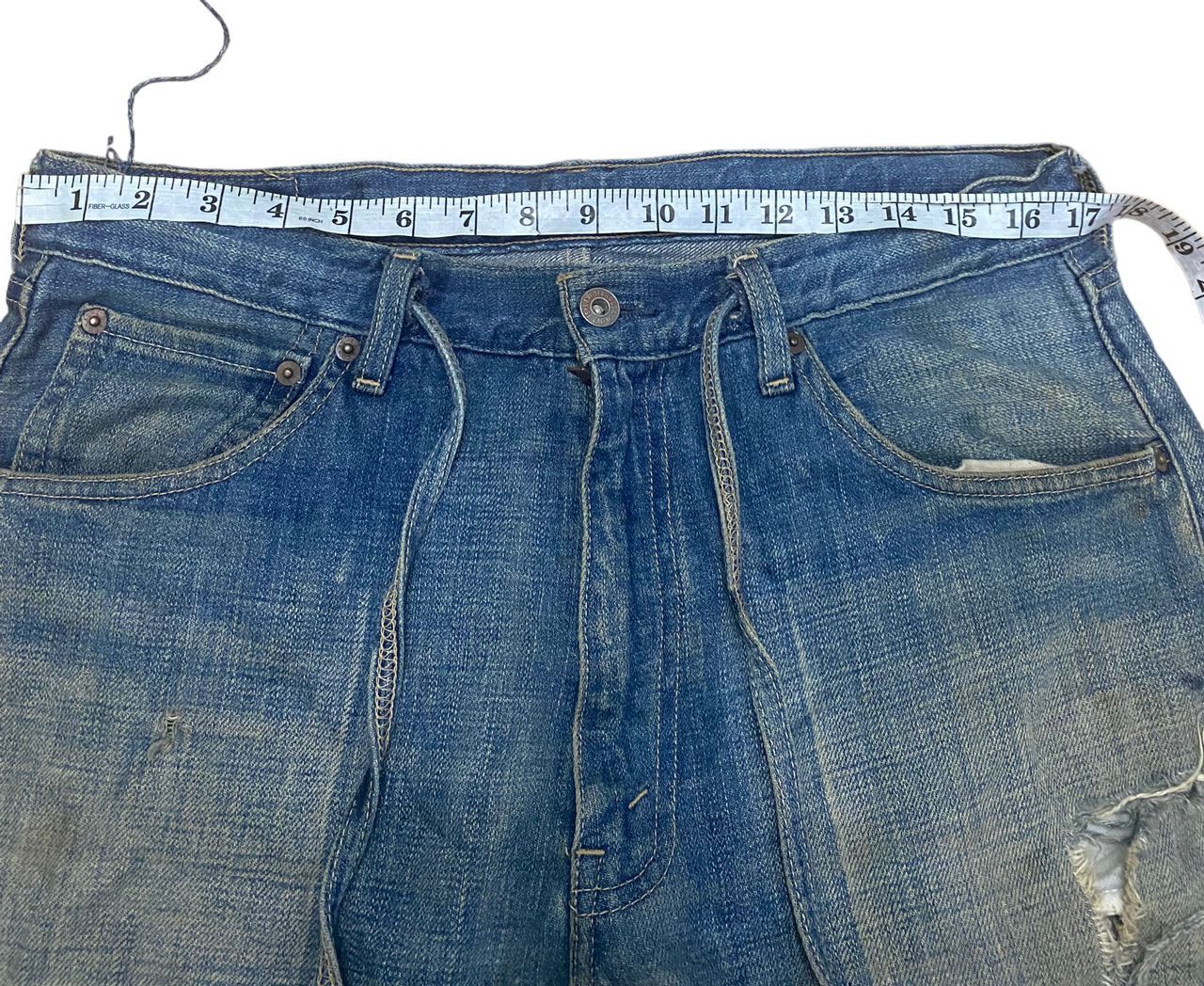 Levi's 💥DELETE 💥VINTAGE 90S LEVIS BAGGY DISTRESSED DENIM Size US 36 / EU 52 - 3 Thumbnail
