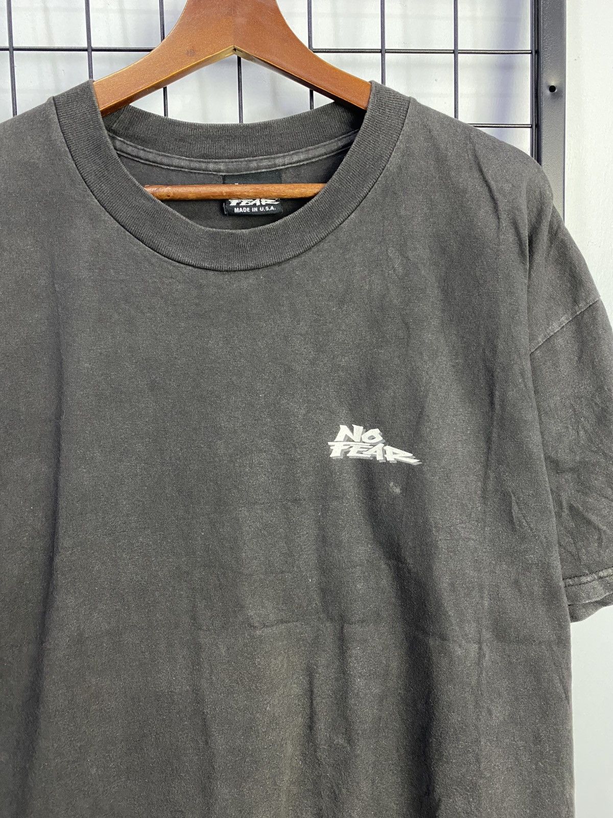 No Fear Vintage No Fear “Fear Tortures The Weak” Shirt Size US L / EU 52-54 / 3 - 4 Thumbnail