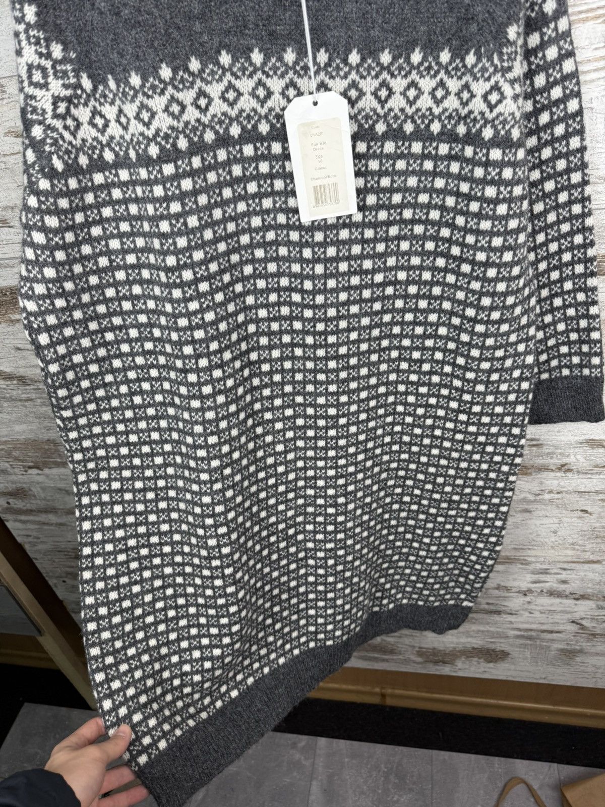 Desigual Toast New Wool Dress Sweater Knitwear Women's Size 16 Size XXL / US 16-18 / IT 52-54 - 7 Thumbnail