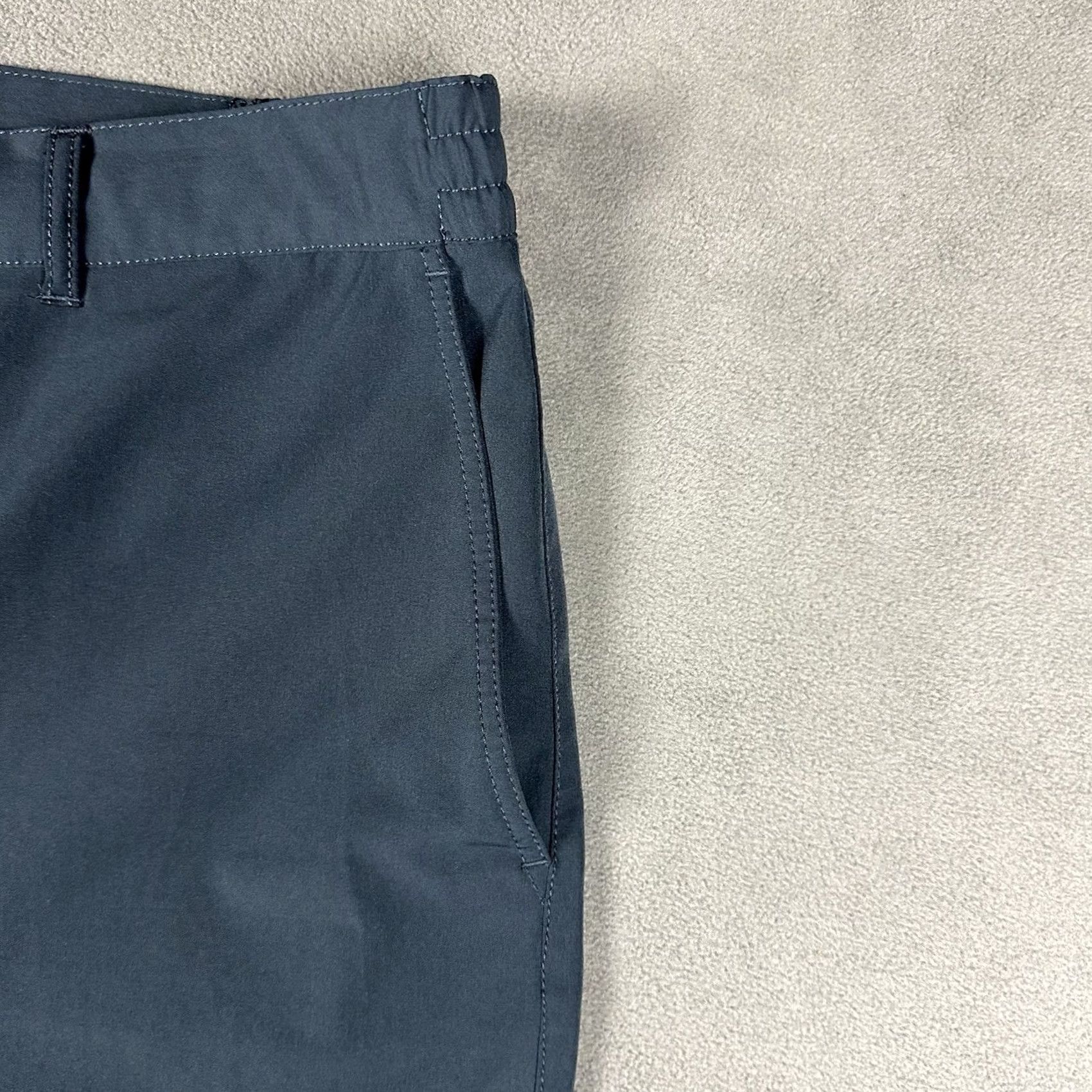 Vintage Fair Harbor Shorts Mens 38 Blue Swim Hybrid Drawstring Stretch EUC Size US 38 / EU 54 - 3 Thumbnail