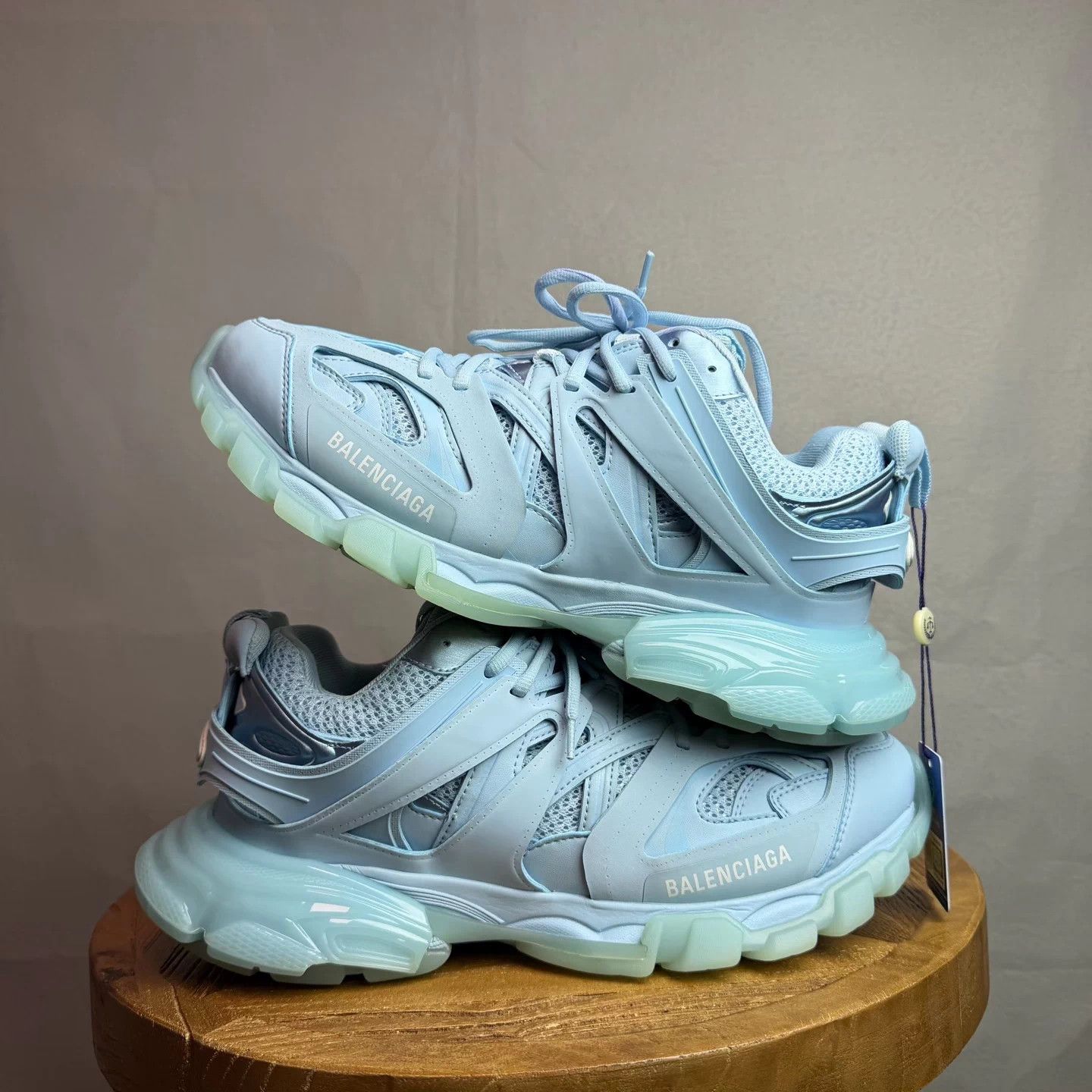 Balenciaga Balenciaga Blue Track Sneaker 42 EU (99% New) Size US 9 / EU 42 - 3 Thumbnail