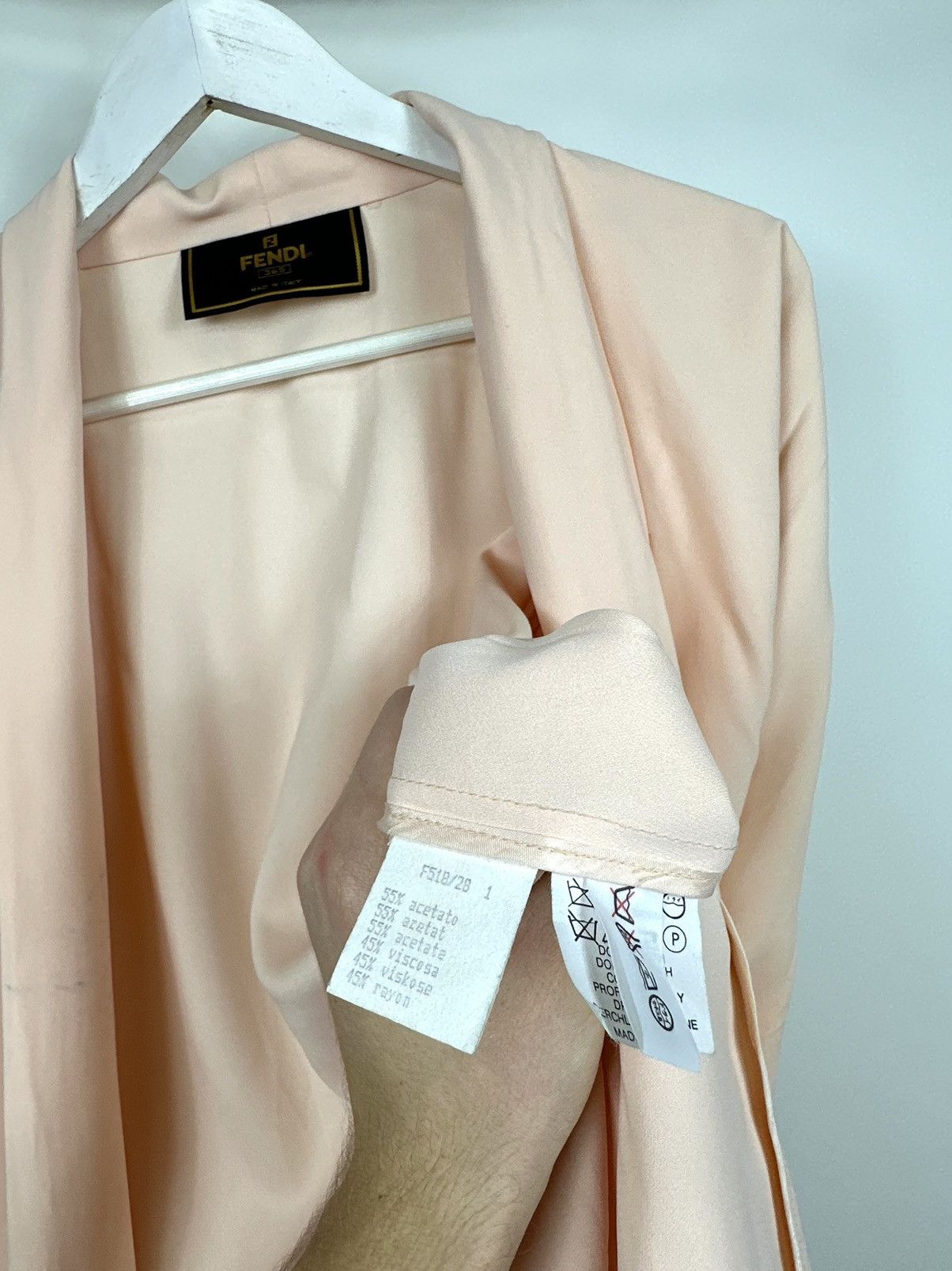 Fendi Vintage Fendi Designer Luxury Rare Archival Cardigan Coat Size US M / EU 48-50 / 2 - 16 Thumbnail