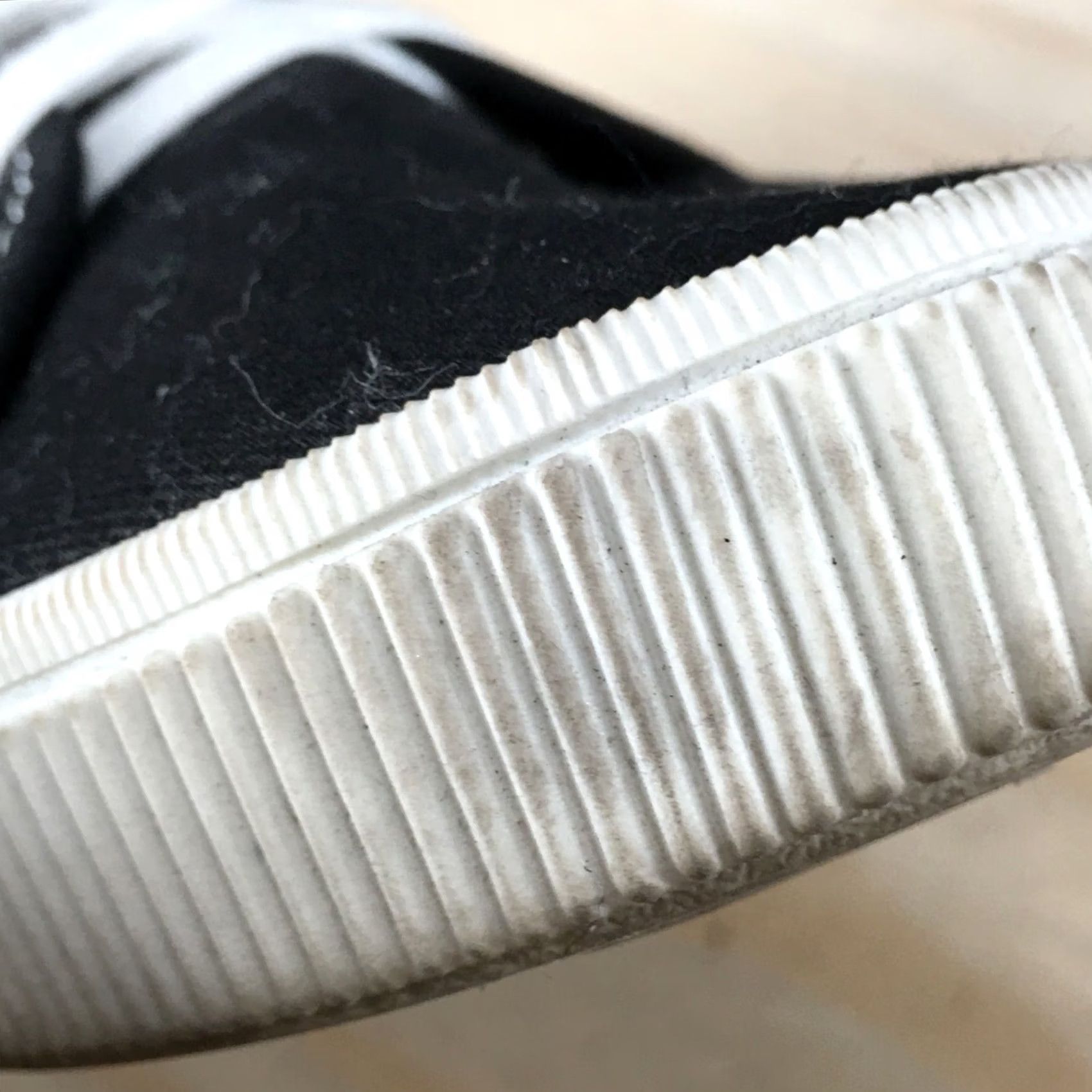 H&M H&M Shoes Ladies 8 Low Top Lace Up Trainers Canvas Casual Black Sneakers Size M / US 6-8 / IT 42-44 - 4 Thumbnail