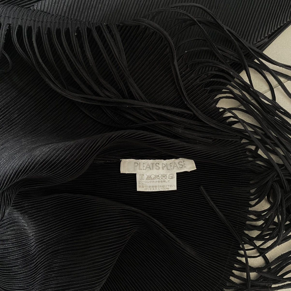Pleats Please Issey Miyake PLEATS PLEASE VINTAGE FRINGE TOP Size ONE SIZE - 5 Thumbnail