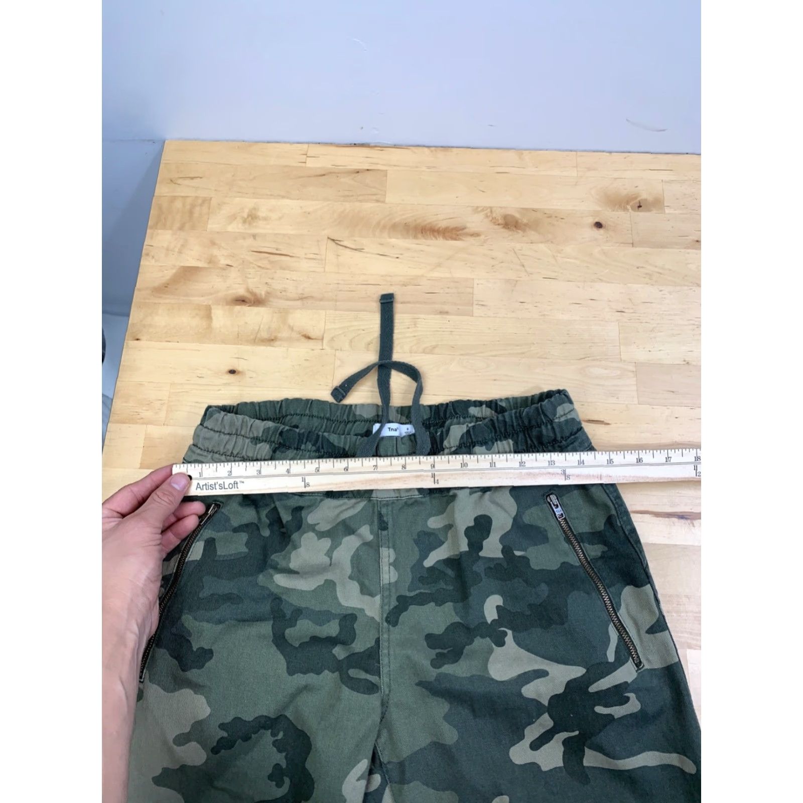 TNA TNA Camo Joggers Womens S Green Casual Size 28" / US 6 / IT 42 - 6 Thumbnail