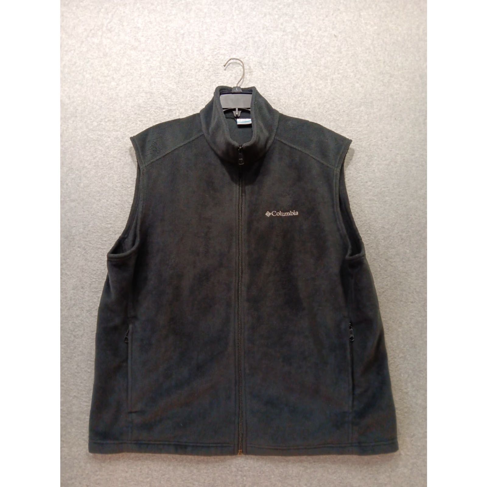 Vintage Columbia Vest Mens XL Black Fleece Full Zip Pockets Outdoor Camping Hiking Outdoor Gear Zip Pockets Size US XL / EU 56 / 4 - 2 Thumbnail
