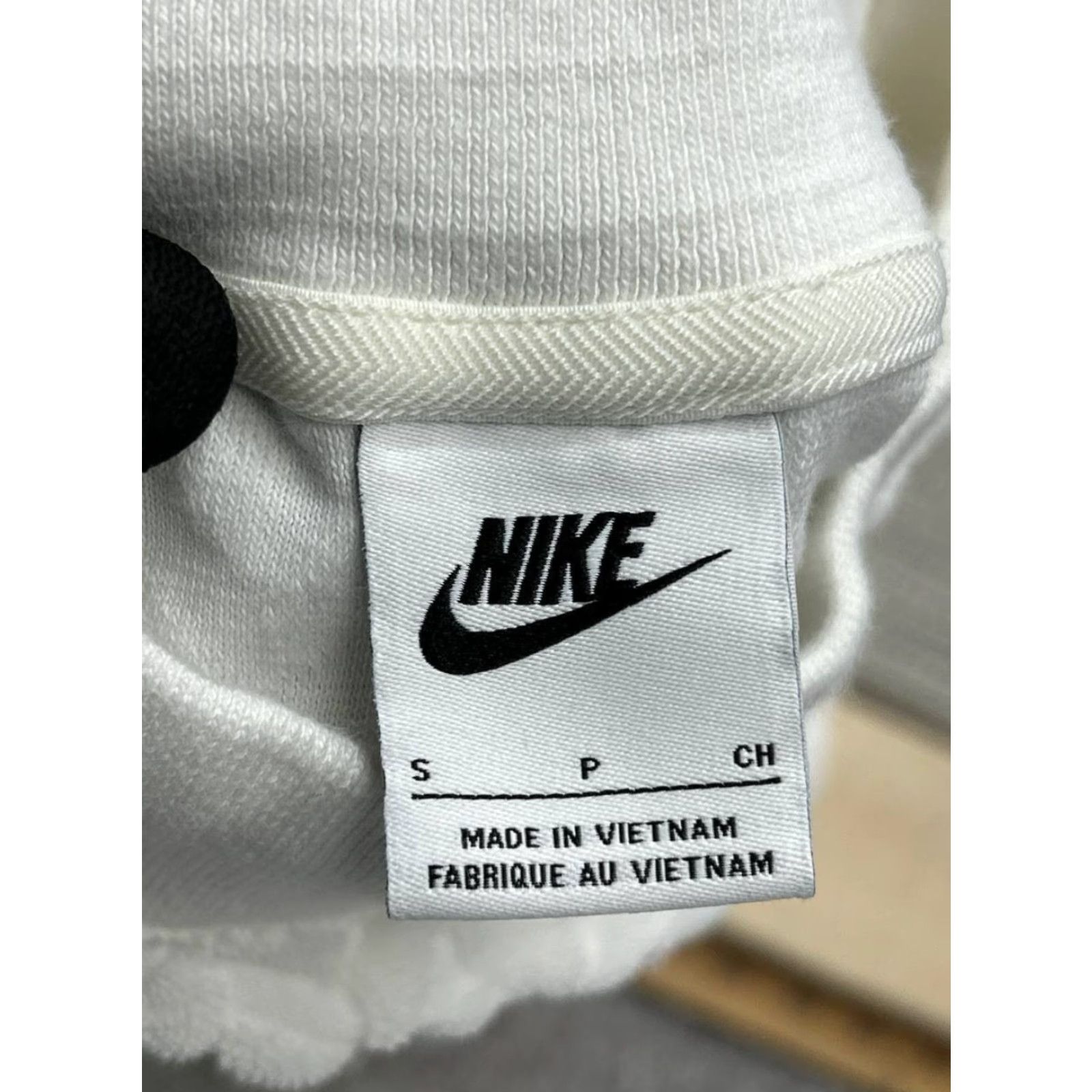Nike Nike Track Suit Jacket Womens Small White Quilted Pullover Regular Fit Activewear Spring Fall DJ Size S / US 4 / IT 40 - 3 Thumbnail
