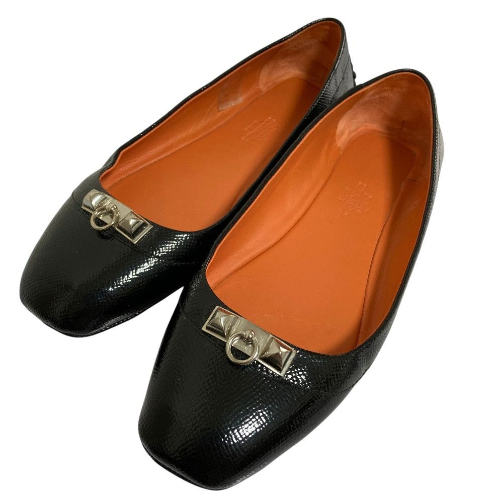 Hermes Hermes Hermes Medor Flat Driving Shoes Leather Shoes DUTY FREE for USA Size ONE SIZE - 1 Thumbnail