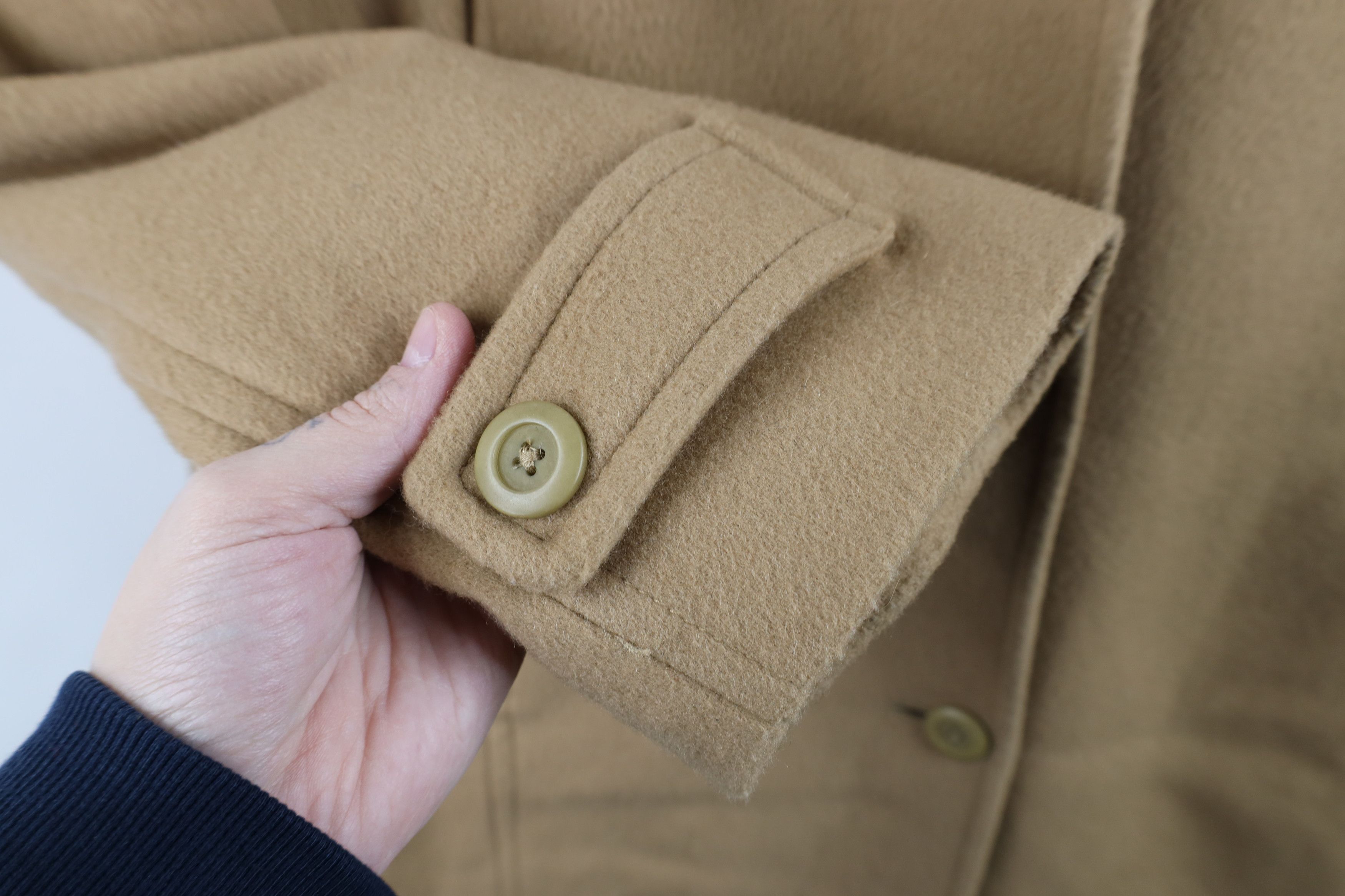 L.L. Bean × Vintage Vintage LL Bean Lambswool Full Length Overcoat Jacket Size XXL / US 16-18 / IT 52-54 - 4 Thumbnail