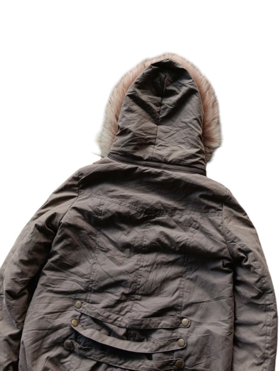Murua fur racoon hoodie ifsixwasnine style jkt