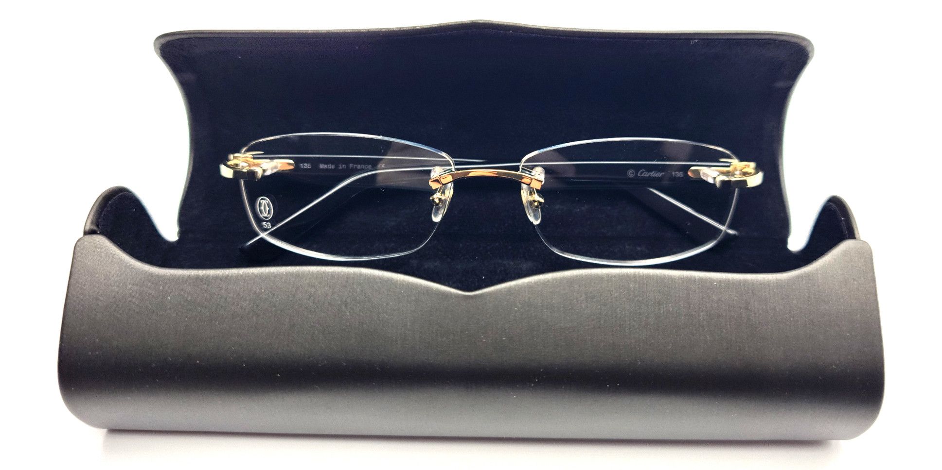 Cartier NEW! Cartier Glasses Canazei Burgandy CT0048O Size ONE SIZE - 3 Thumbnail
