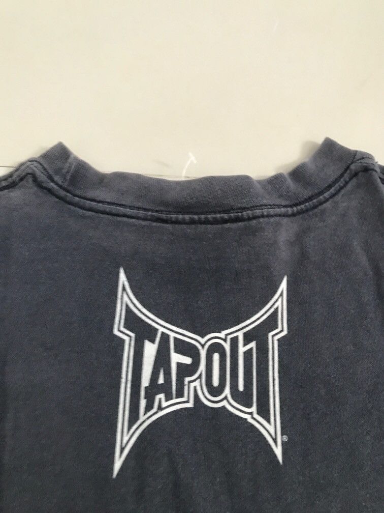 Tapout × Vintage Vintage Tap out Black T Shirt BIG logo Size Size US S / EU 44-46 / 1 - 12 Thumbnail