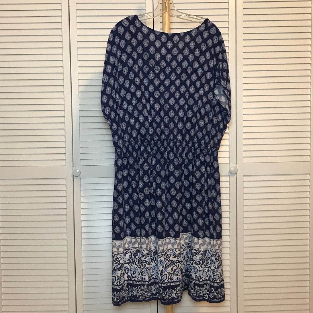 Other Bedford Fair Scoop Neck Short Sleeve Midi A-line Dress 2XL Size XXL / US 16-18 / IT 52-54 - 2 Thumbnail