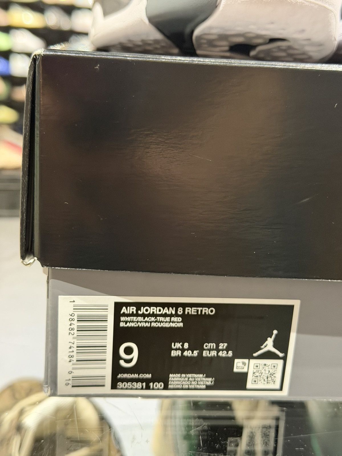 Jordan Brand Size 9 - Jordan 8 Retro White True Blue (2025) Size US 9 / EU 42 - 10 Thumbnail