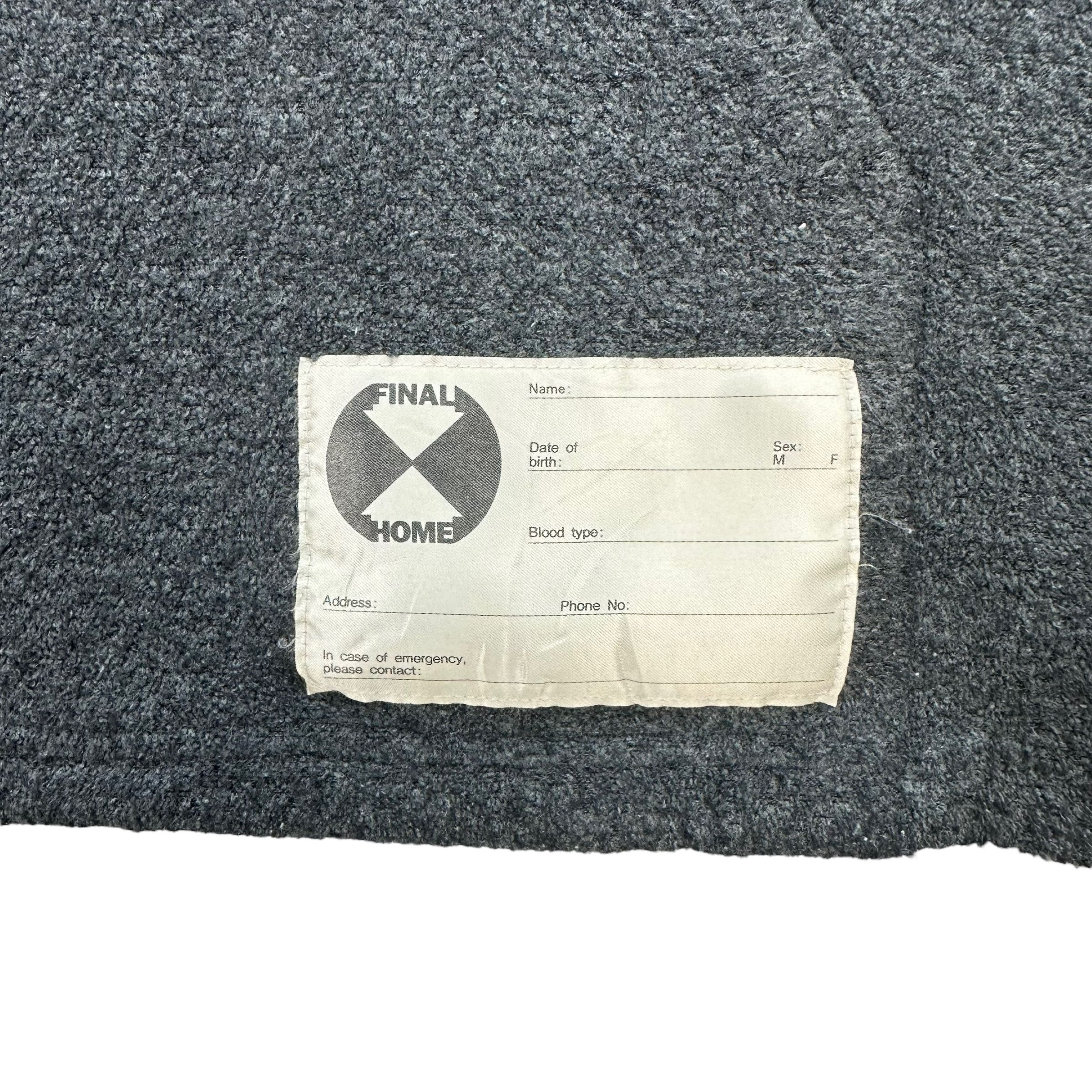 Final Home FINAL HOME ASYMMETRICAL PULLOVER FLEECE HOODIE #7571-154 Size US M / EU 48-50 / 2 - 6 Thumbnail