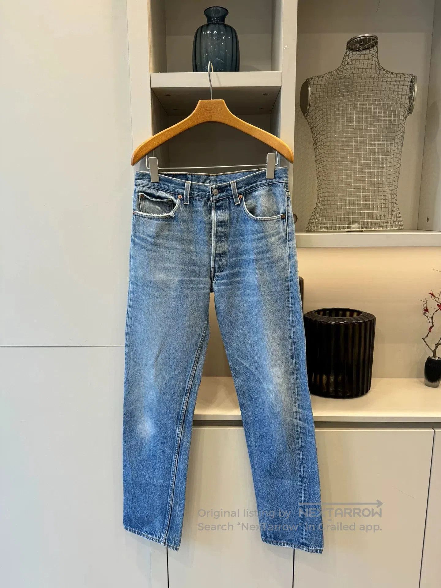 Levi's Vintage Levi's 501XX Denim Jeans. Size US 34 / EU 50 - 2 Thumbnail