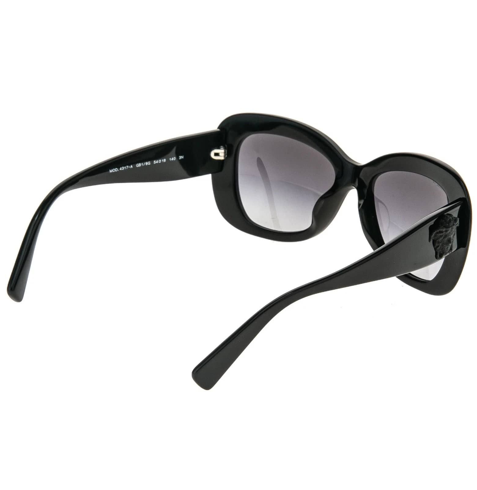 Versace VERSACE VE4317A 4317 Oval Classic Sunglasses Black Glitter Size ONE SIZE - 10 Thumbnail