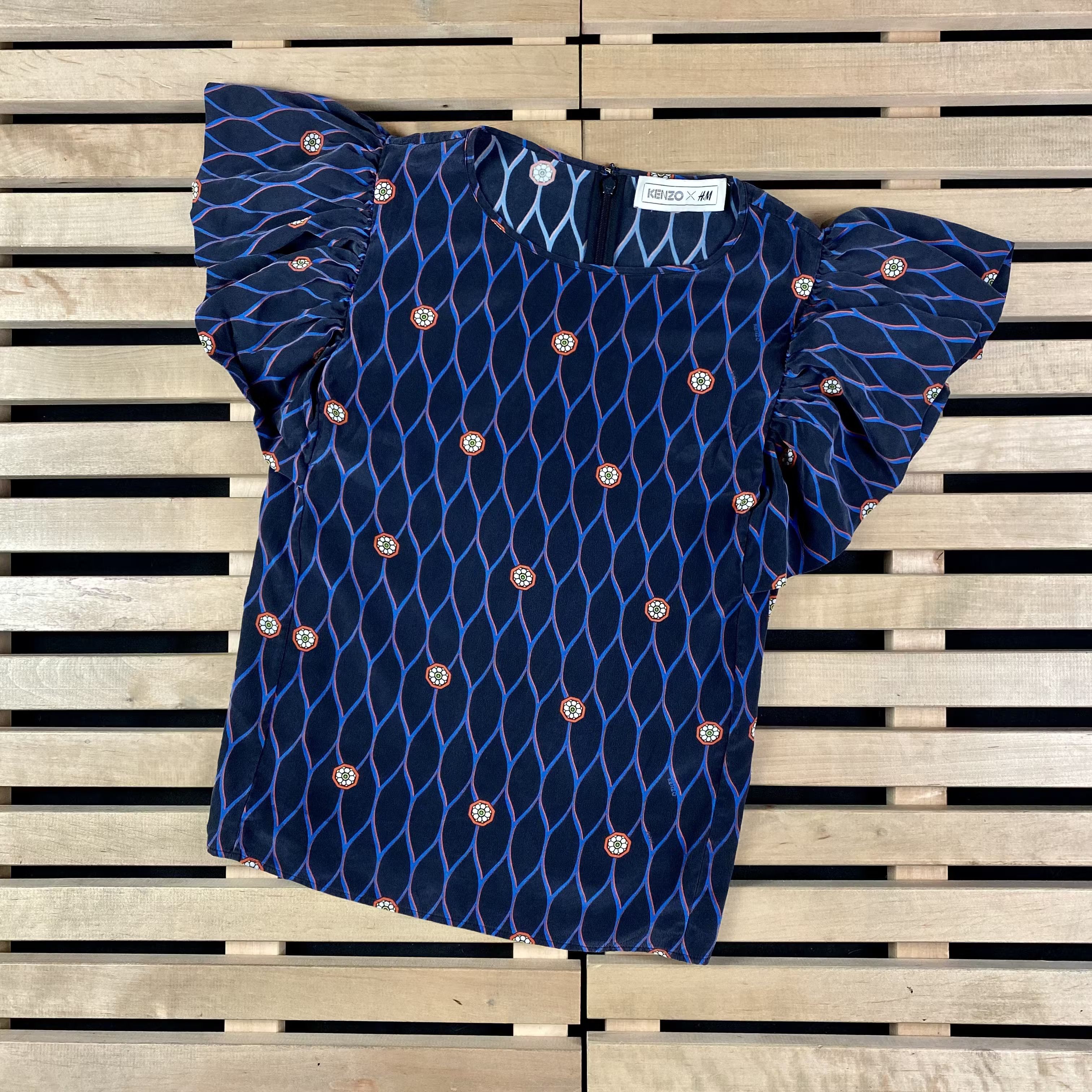 H&M × Kenzo Womens Top T-Shirt Kenzo X H&M Size 38 Size S / US 4 / IT 40 - 1 Thumbnail