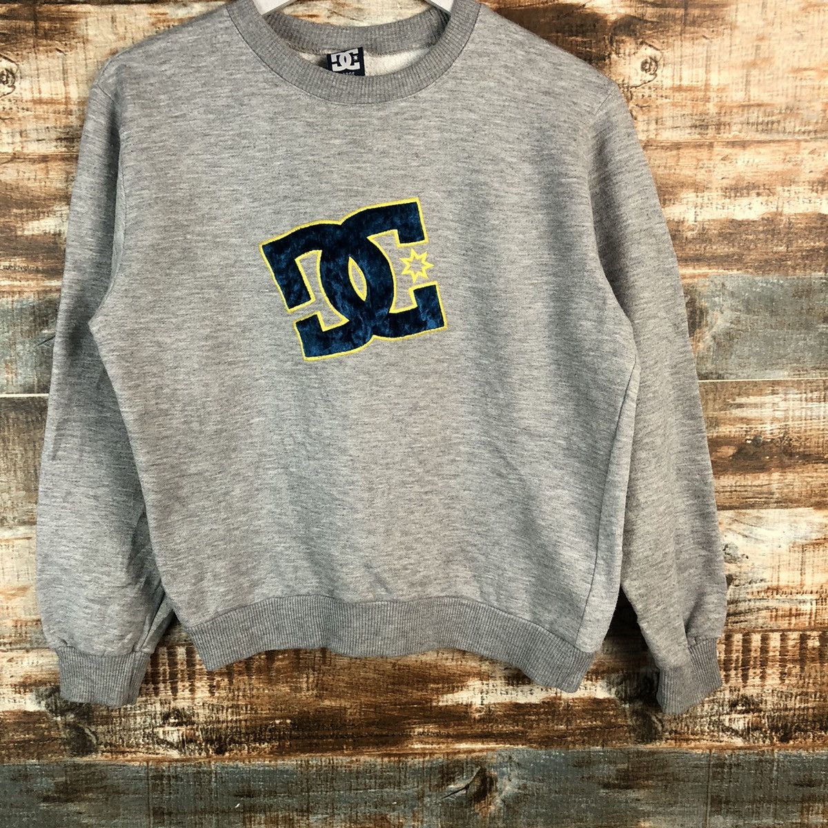 DC × Vintage DC Grey vintage Sweatshirt #A1942 Size US S / EU 44-46 / 1 - 3 Thumbnail
