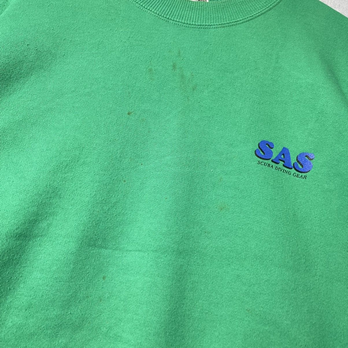 Vintage Vintage SAS Scuba Diving Crewneck Sweatshirt (Made in Japan) Size US M / EU 48-50 / 2 - 6 Thumbnail