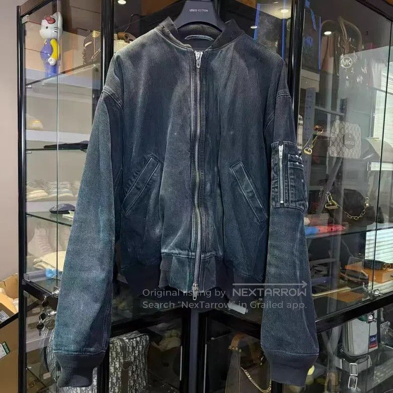Balenciaga Balenciaga Washed Distressed Jacket Size US S / EU 44-46 / 1 - 1 Thumbnail